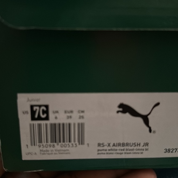 Puma’s, Grace School Size 7, RS-X AIRBRUSH JR - Picture 5 of 5